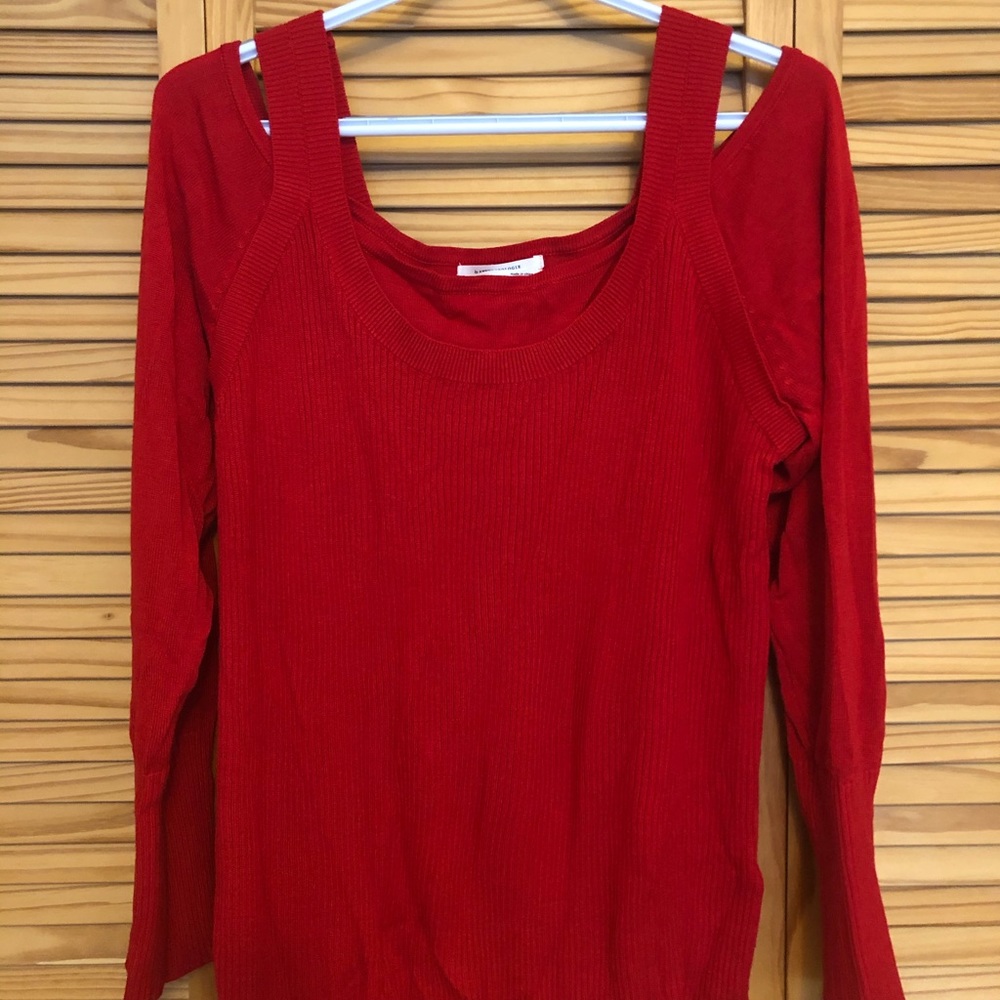 Anthropologie open-shoulder knit top - Picture 2 of 3